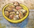 Stillleben Kartoffeln in einem gelben Teller Vincent van Gogh